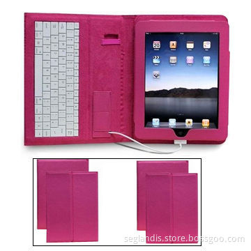 Plastic Case Bluetooth Keyboard for Apple's iPad, with Wireless Operation Distance of Up to 10m